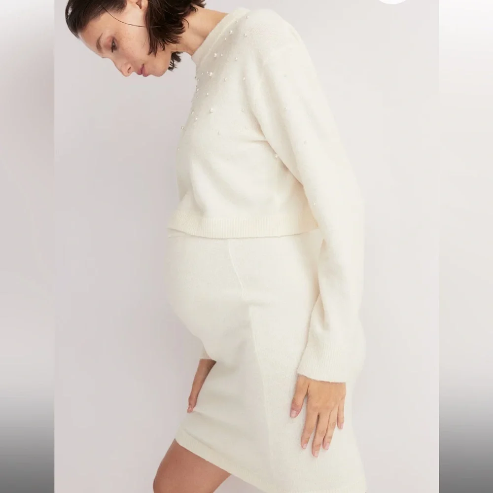 New H&M MAMA 2-PIECE‎ EMBELLISHED SET